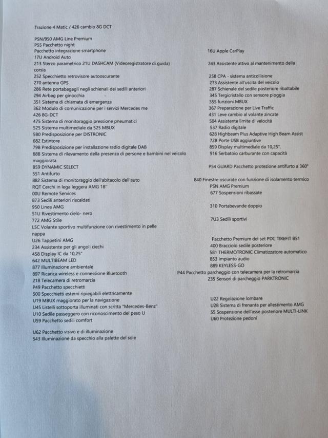 MERCEDES-BENZ A 220 Automatic 4Matic AMG Line Premium 204 CV