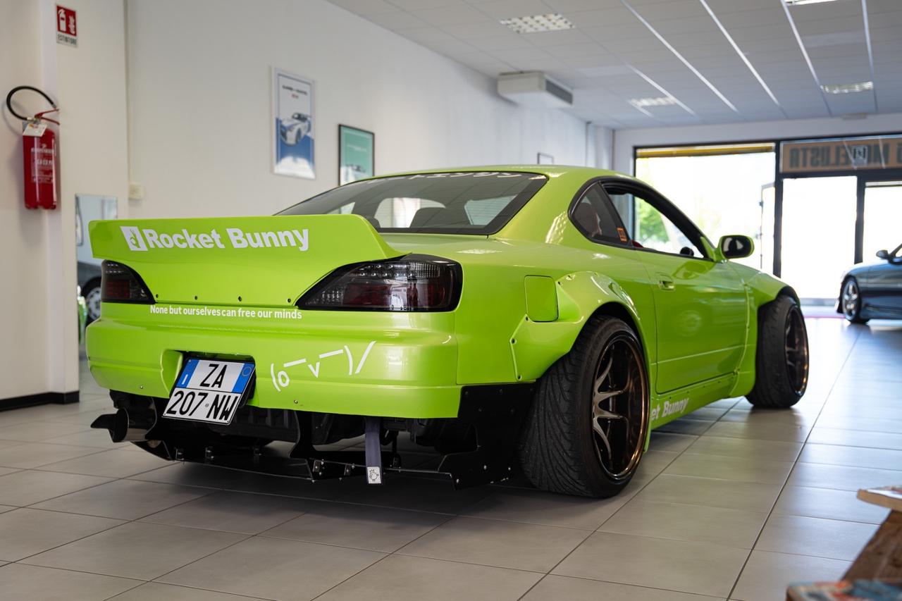 Nissan Silvia S15 Rocket Bunny OMOLOGATA