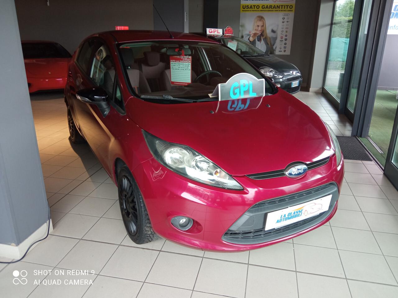 Ford Fiesta 1.4 5 porte Bz.- GPL Titanium 2010