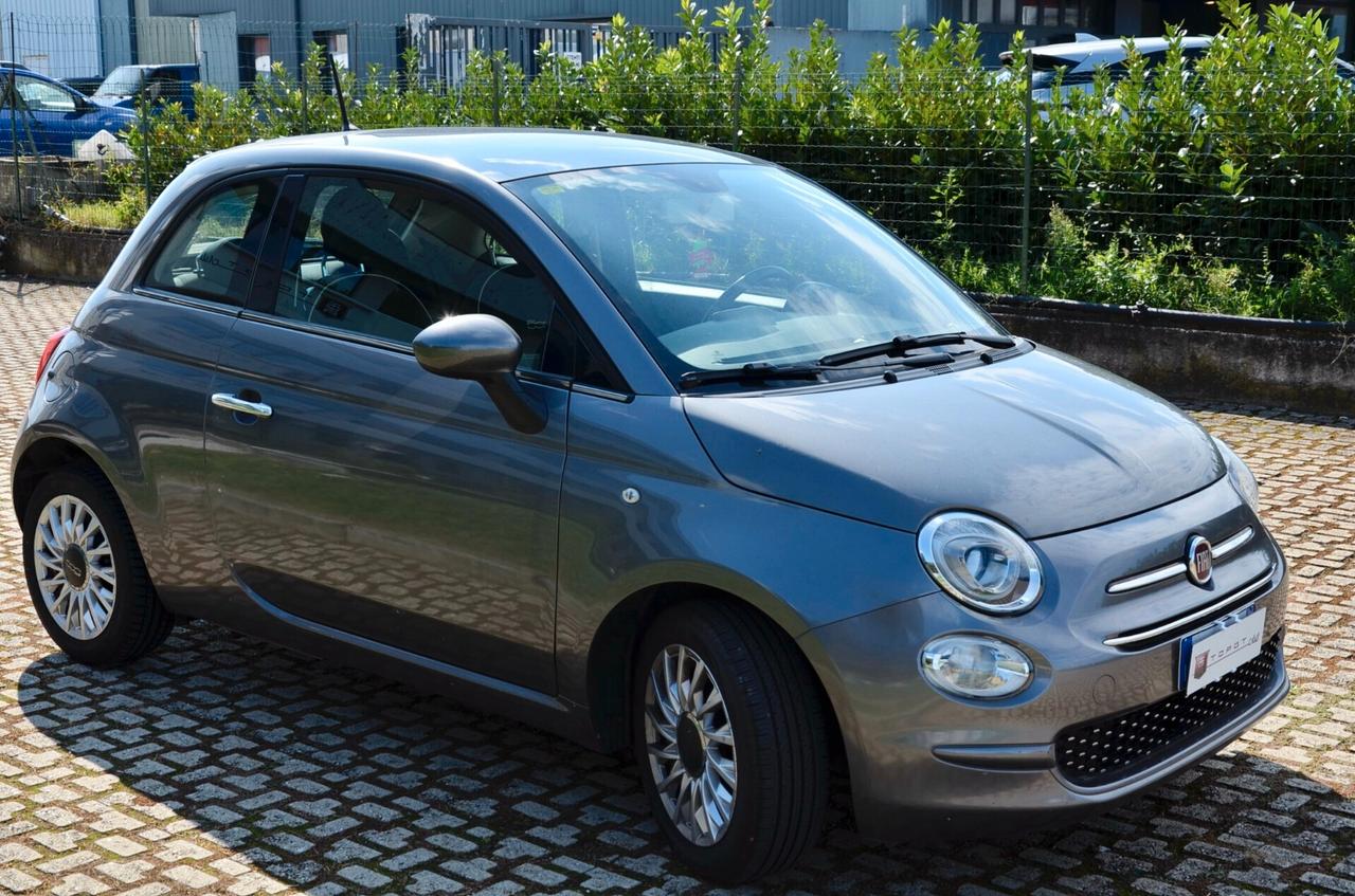 FIAT 500 1.2 LOUNGE 69cv , TUTTI SERVICE FIAT, EURO 6D, TETTO, A/C, PERMUTE
