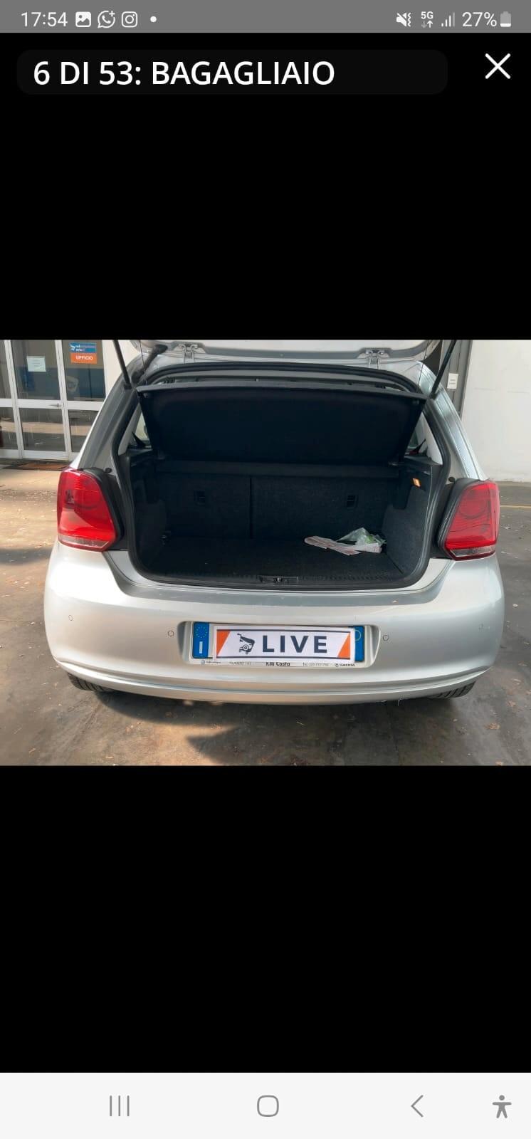 Volkswagen Polo 1.2 TDI DPF 5 p. Comfortline Unico Proprietario km. 27698 ZERO SINISTRI