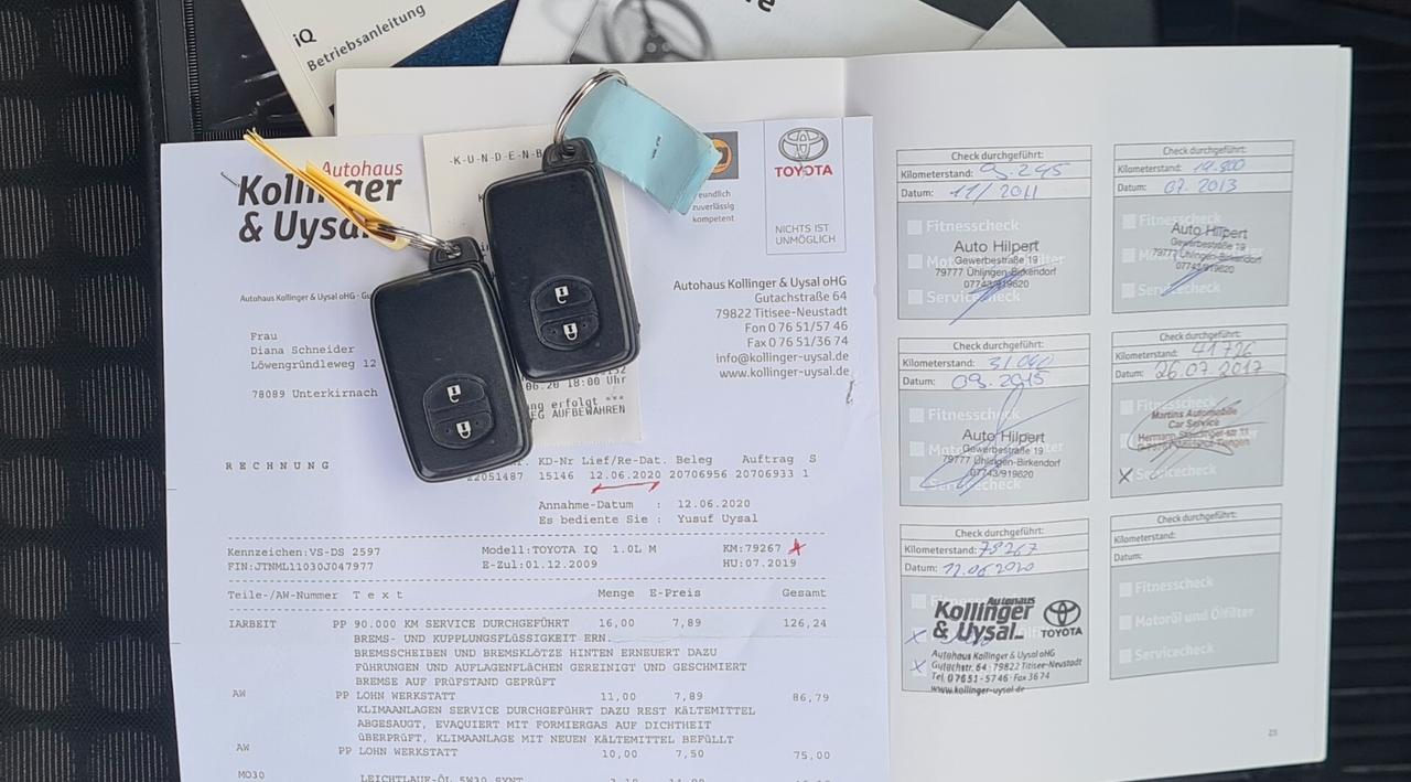 Toyota iQ 1.0 PREZZO REALE GARANZIA 12 MESI