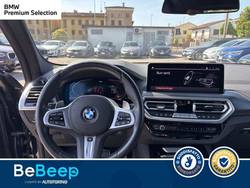 BMW X3 XDRIVE20D MHEV 48V MSPORT AUTO