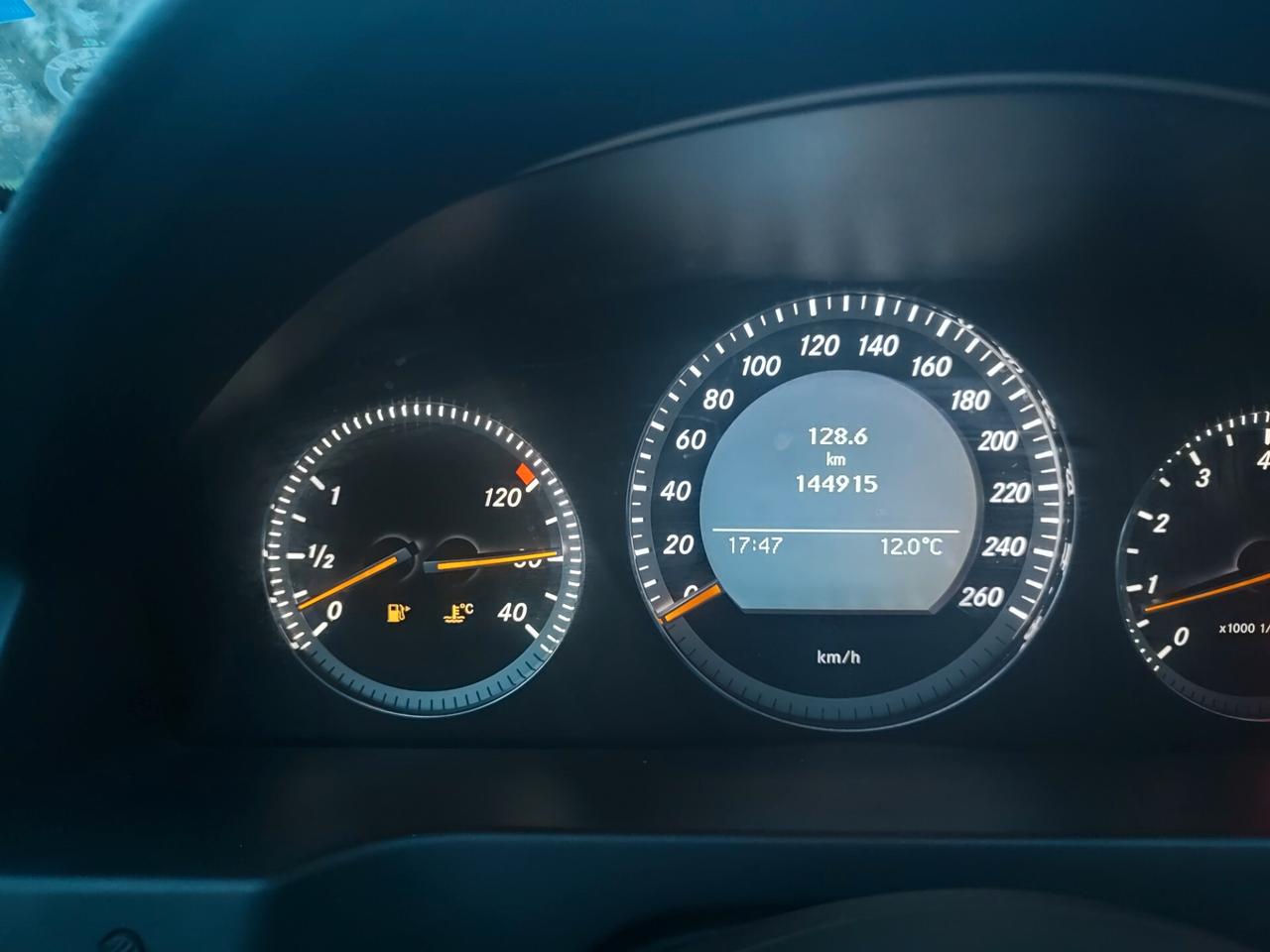 MERCEDES C200 BERLINA A METANO POCHI KM GANCIO TRAINO