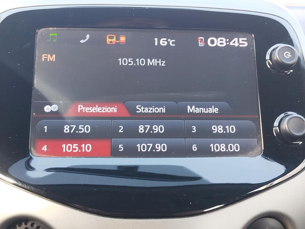 TOYOTA AYGO 1.0 AUTOMATICA* PREZZO VERO* 5 PORTE UNIPRO- KM CERTI- GARANZIA 12 MESIU