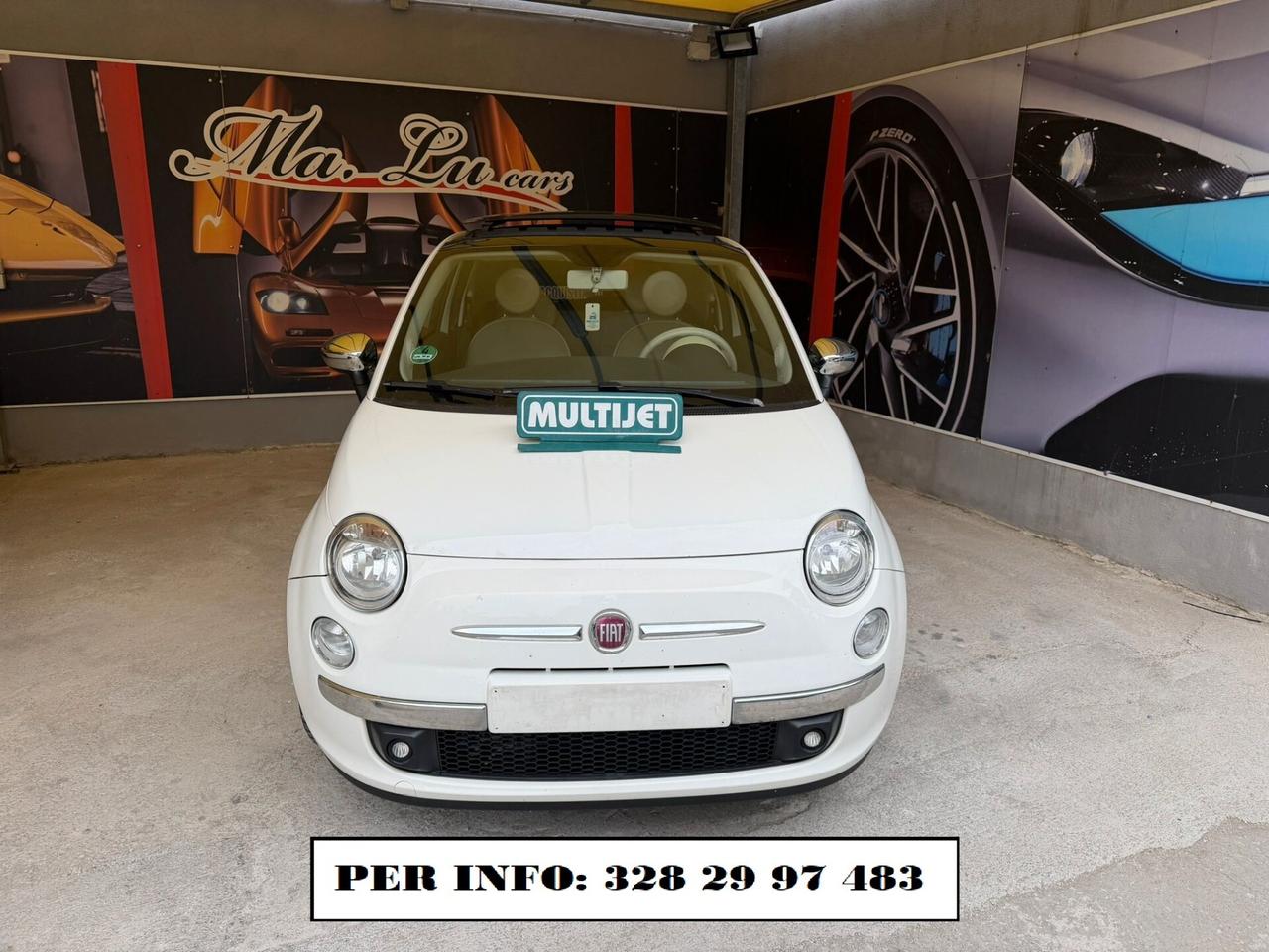 Fiat 500 1.3cc diesel CON garanzia-2009