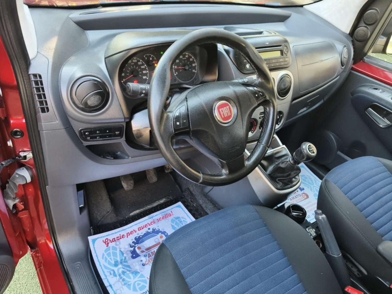 FIAT QUBO CON I POSTI A METANO FULL OPTIONAL