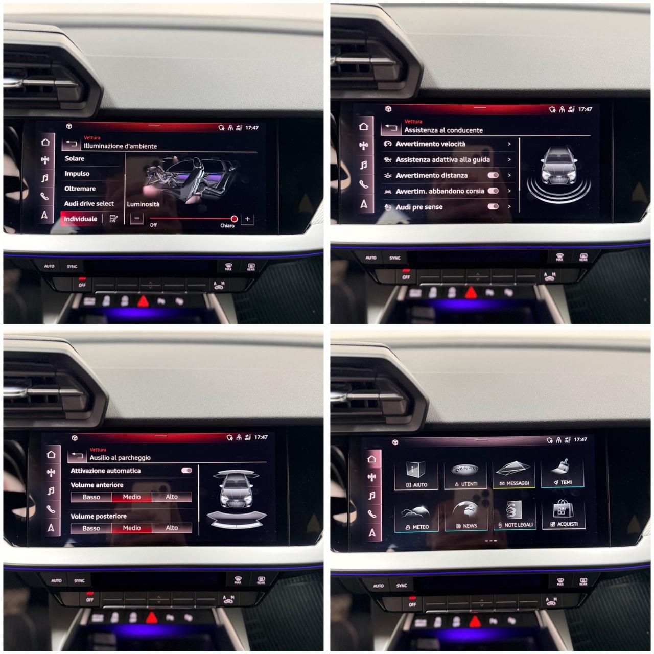 Audi A3 SPB 35 2.0 TDI 150cv S tronic Sline 11/2022 Euro 6D