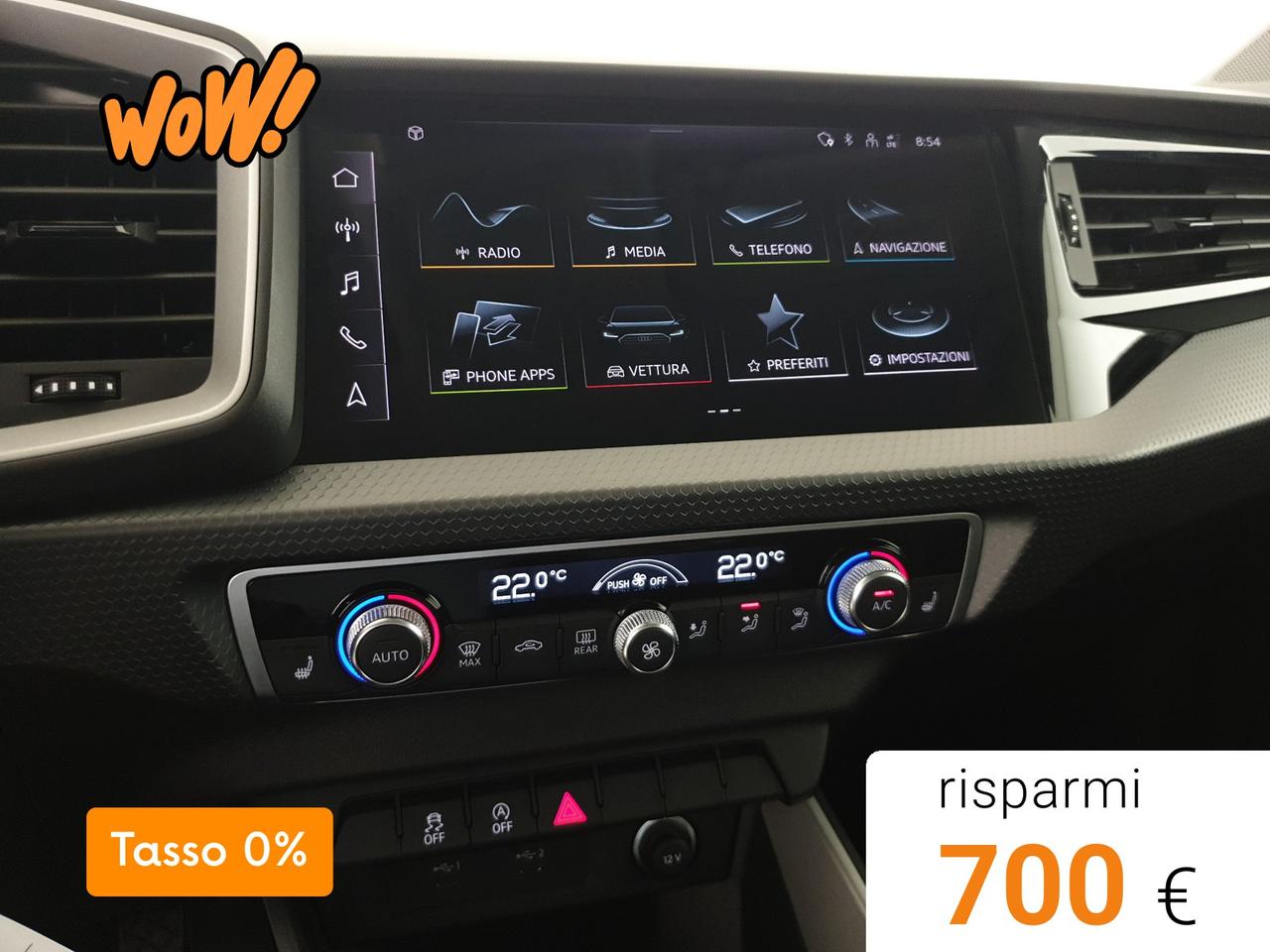 Sportback 25TFSI 95CV S tronic Admired Advanced