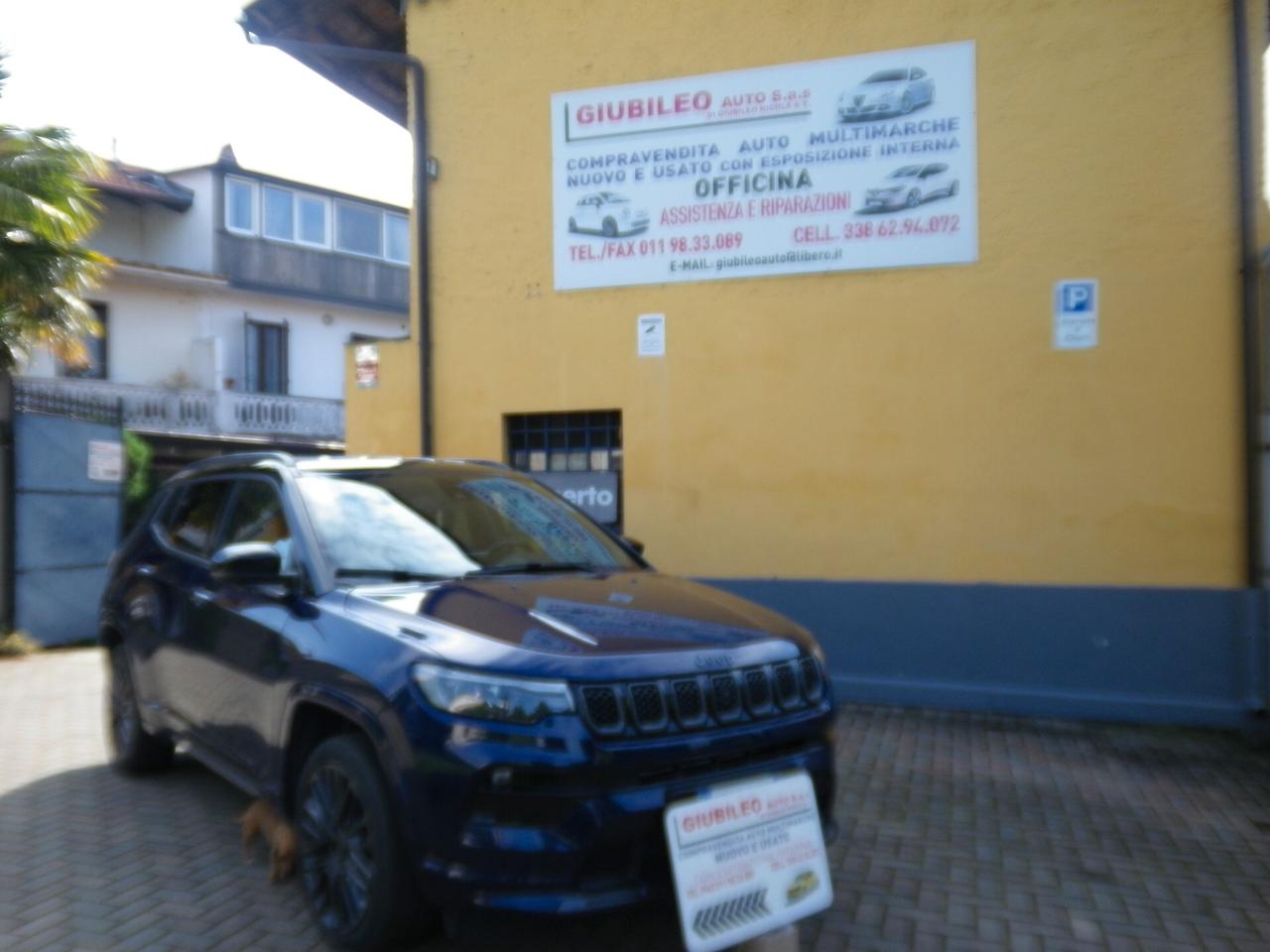 Jeep Compass 1.3 Turbo T4 240 CV PHEV AT6 4xe S - FOUL OPTIONAL INTERNI IN PELLE RISCALDATI..