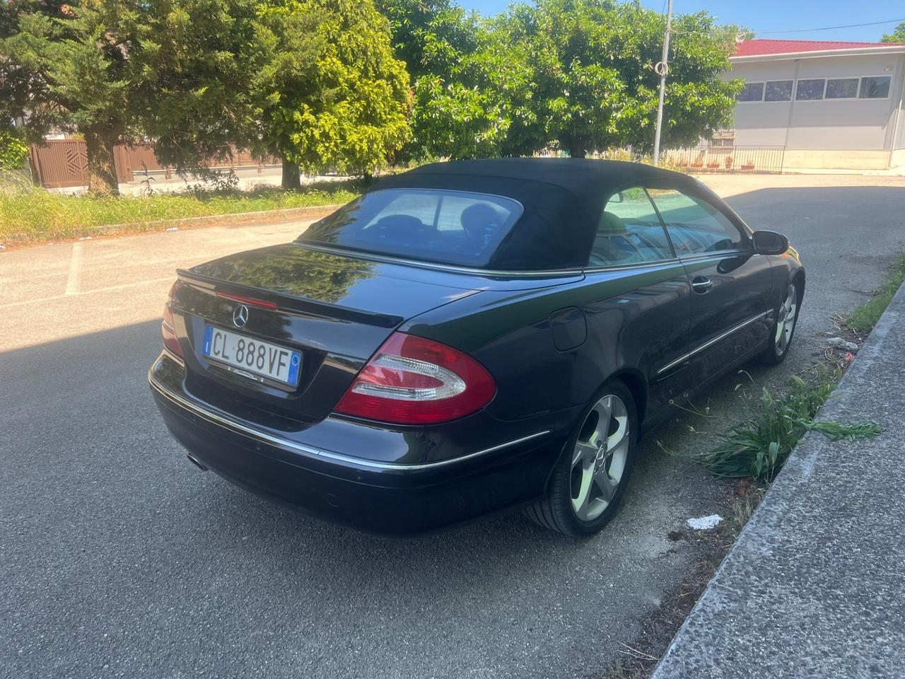Mercedes-benz CLK 200 Kompr. TPS cat Cabrio Avantg.