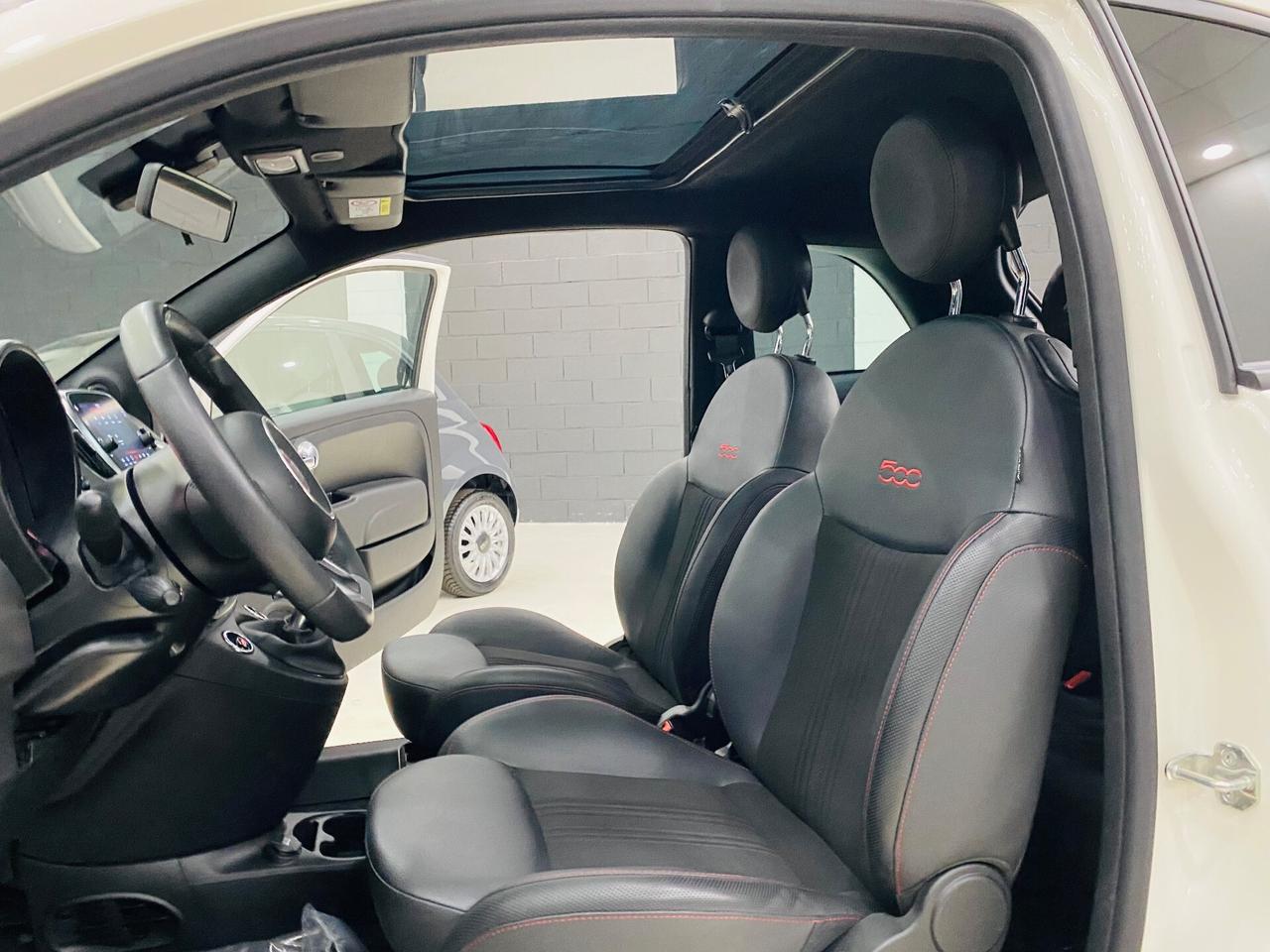 Fiat 500 1.0 Hybrid Sport Navy CarPlay Tetto Pano
