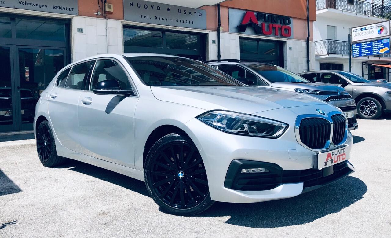 Bmw 116 118d 5p. AUTOMATICA-TELECAM- SPORT argento