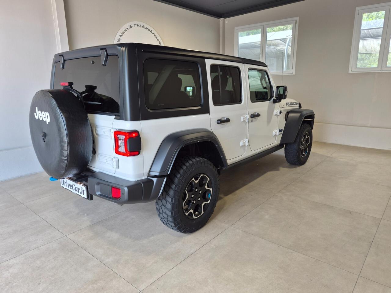 Jeep Wrangler UNLIMITED 4XE 2.0 BENZINA PLUG-IN RUBICON *GARANZIA JEEP 06/2028* LED RETROCAM.