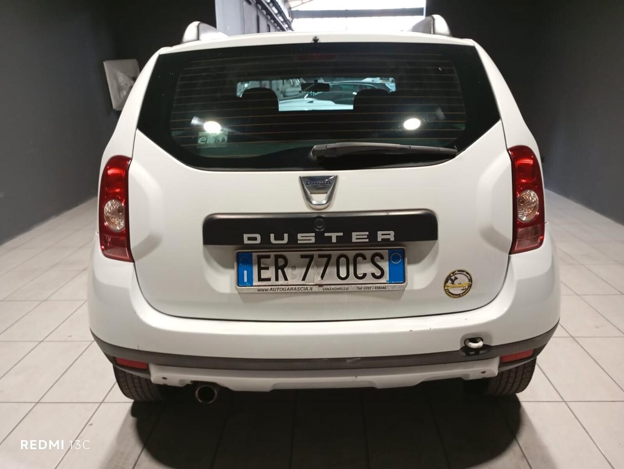 Dacia Duster 4x2 del 2013 benzina GPL fino 2033
