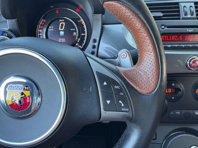 ABARTH 595 1.4 T-JET 160CV MTA TURISMO+PELLE TABACCO+BIXENO