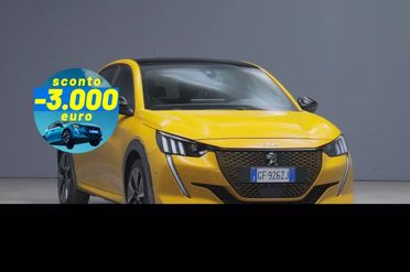 Peugeot e-208 motore elettrico 100kW GT