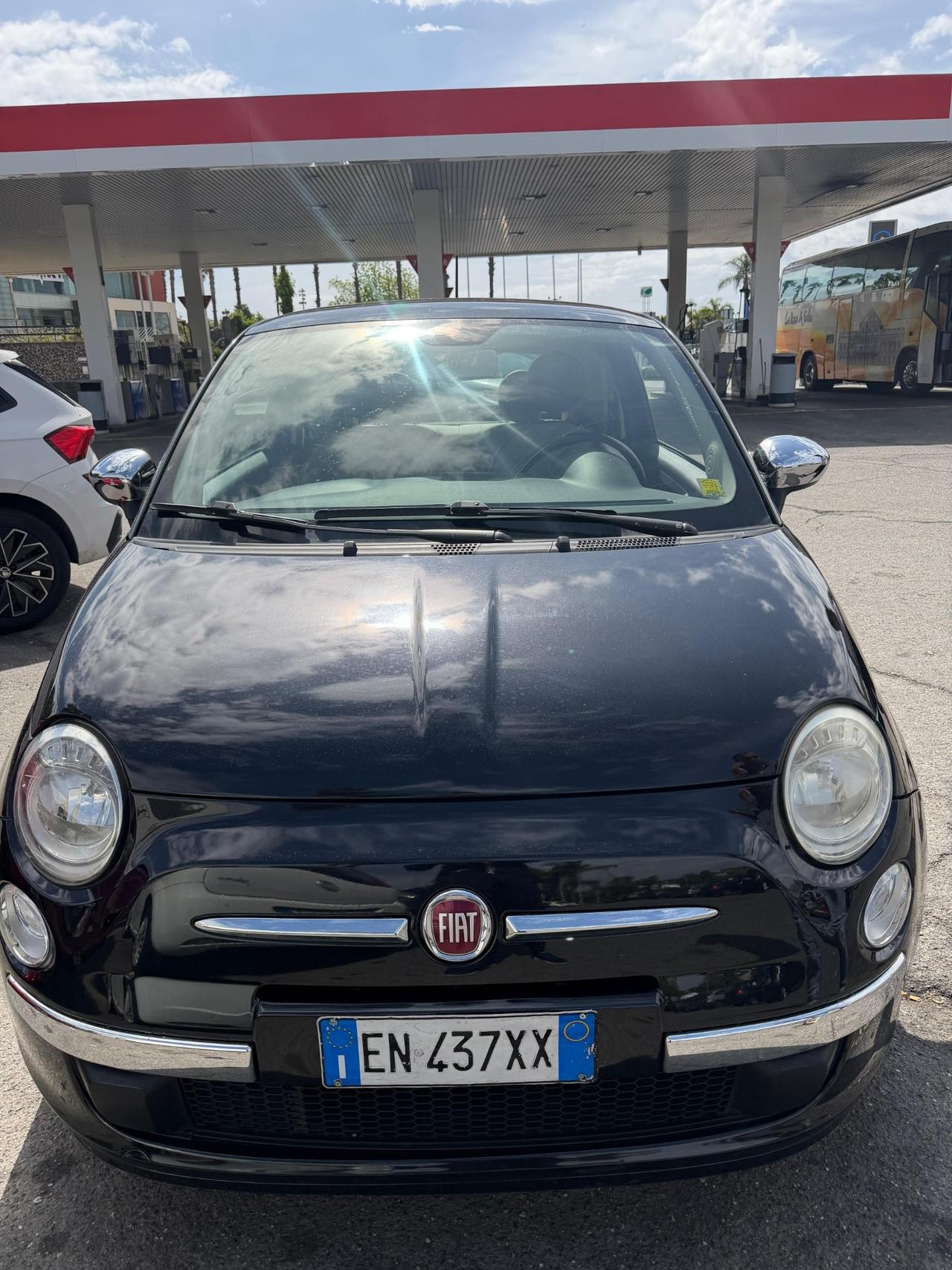Fiat 500 1.2 lounge tetto cerchi comandi volante pelle