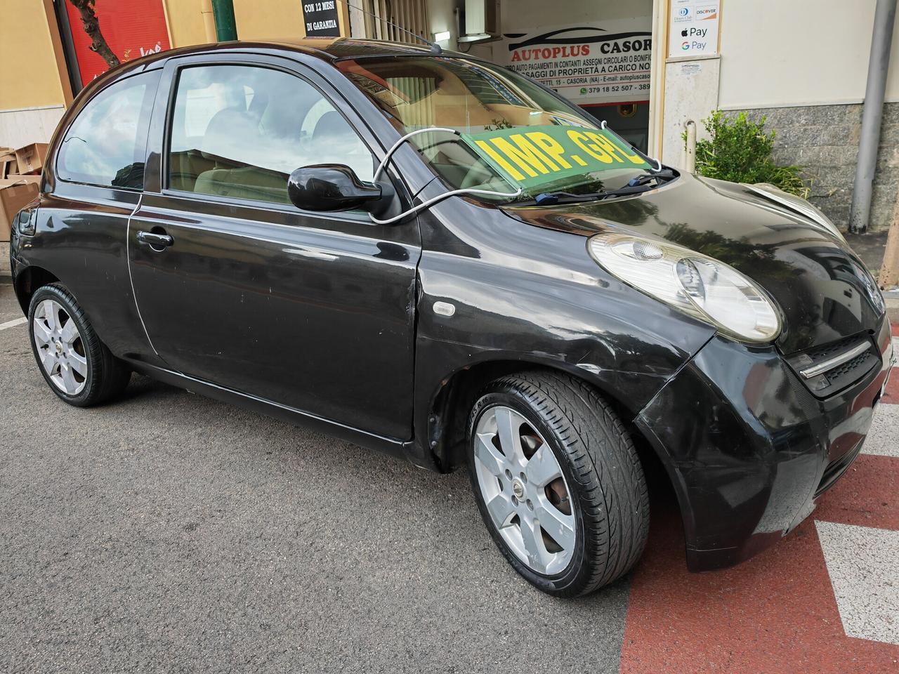 NISSAN MICRA 1.2 BENZINA CV80 KW 59 GPL FULL 3P