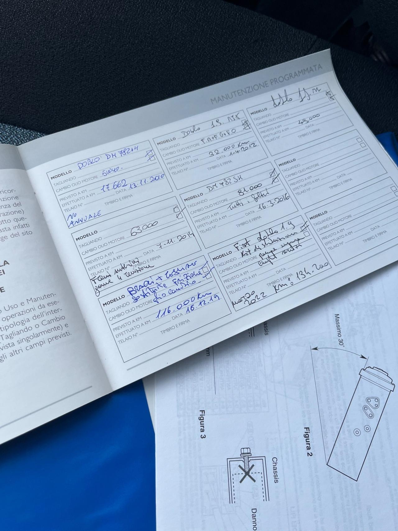 Fiat Doblo 1.9 MJT 105CV MAXI 1PROPR FATTU INTROVABIL