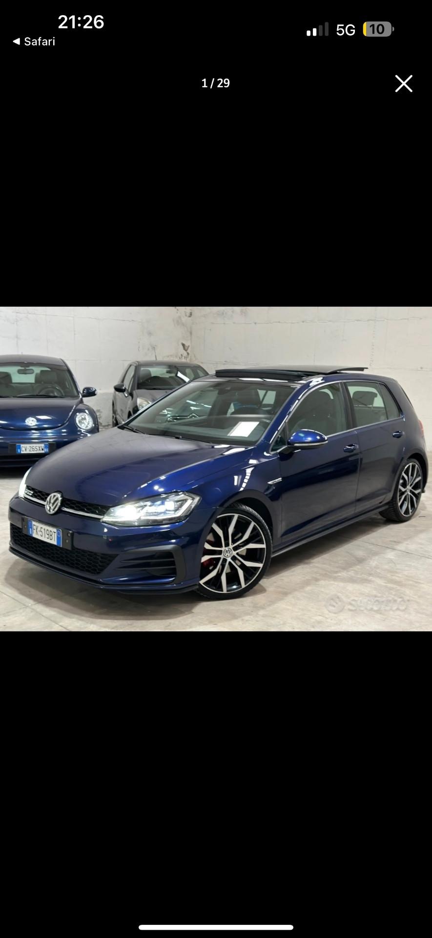 Volkswagen Golf GTD 2.0 TDI 5p. BlueMotion Technology