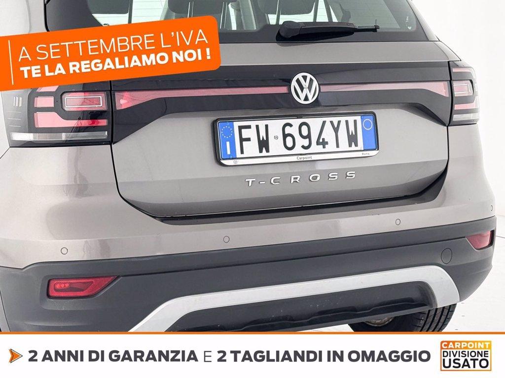VOLKSWAGEN T-cross 1.0 tsi advanced 115cv dsg del 2019