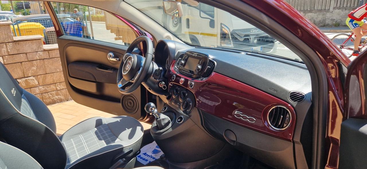 Fiat 500 1.2 Lounge TAGLIANDI / NAVI