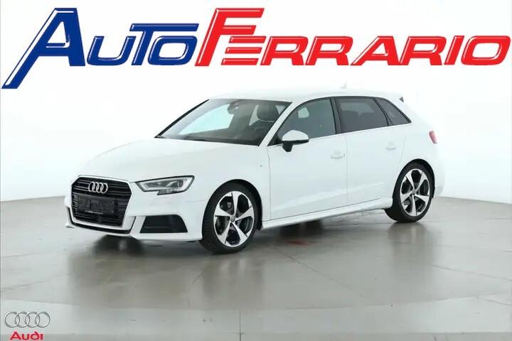 Audi A3 S LINE DOPPIO VRTUAL KOPTIT SENS PARK DOPPI CRUISE CONTROL VETRI SCURI 18" OPZIONABILE