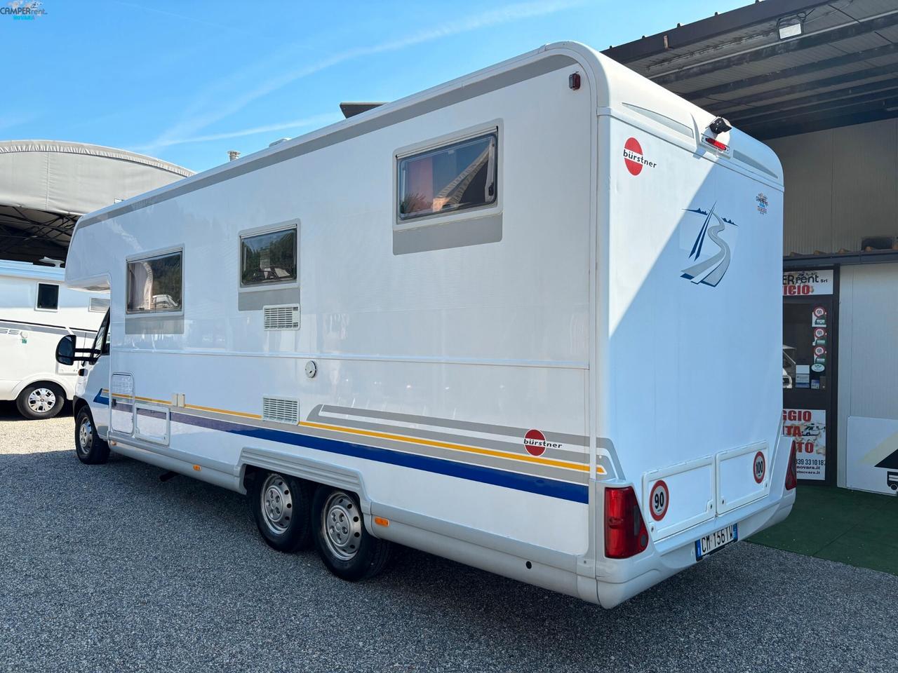 Bürstner A 747-2 ACTIVE - MANSARDATO CON AMPIO GARAGE PATENTE C