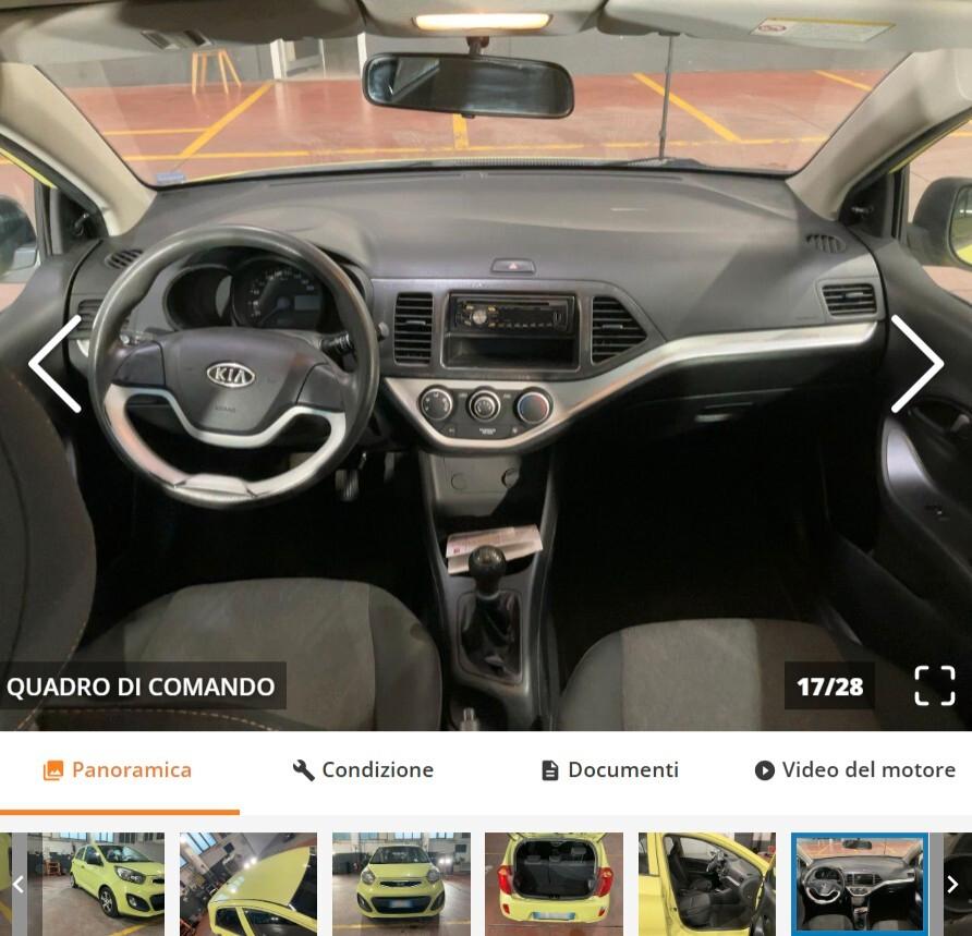 Kia Picanto II 2011 1.0 Style 5p