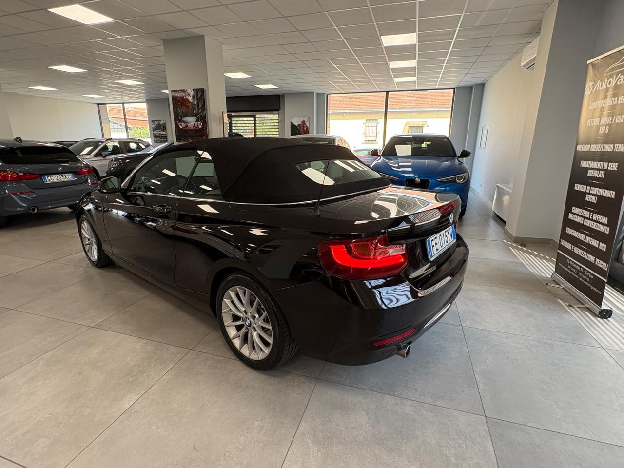 Bmw 218d Cabrio Luxury 2.0 150cv 2016 km 178000