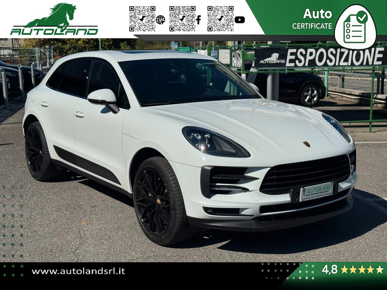 Porsche Macan 3.0 S 354cv pdk TETTO PANORAMICO - 21" - SERVO PLUS