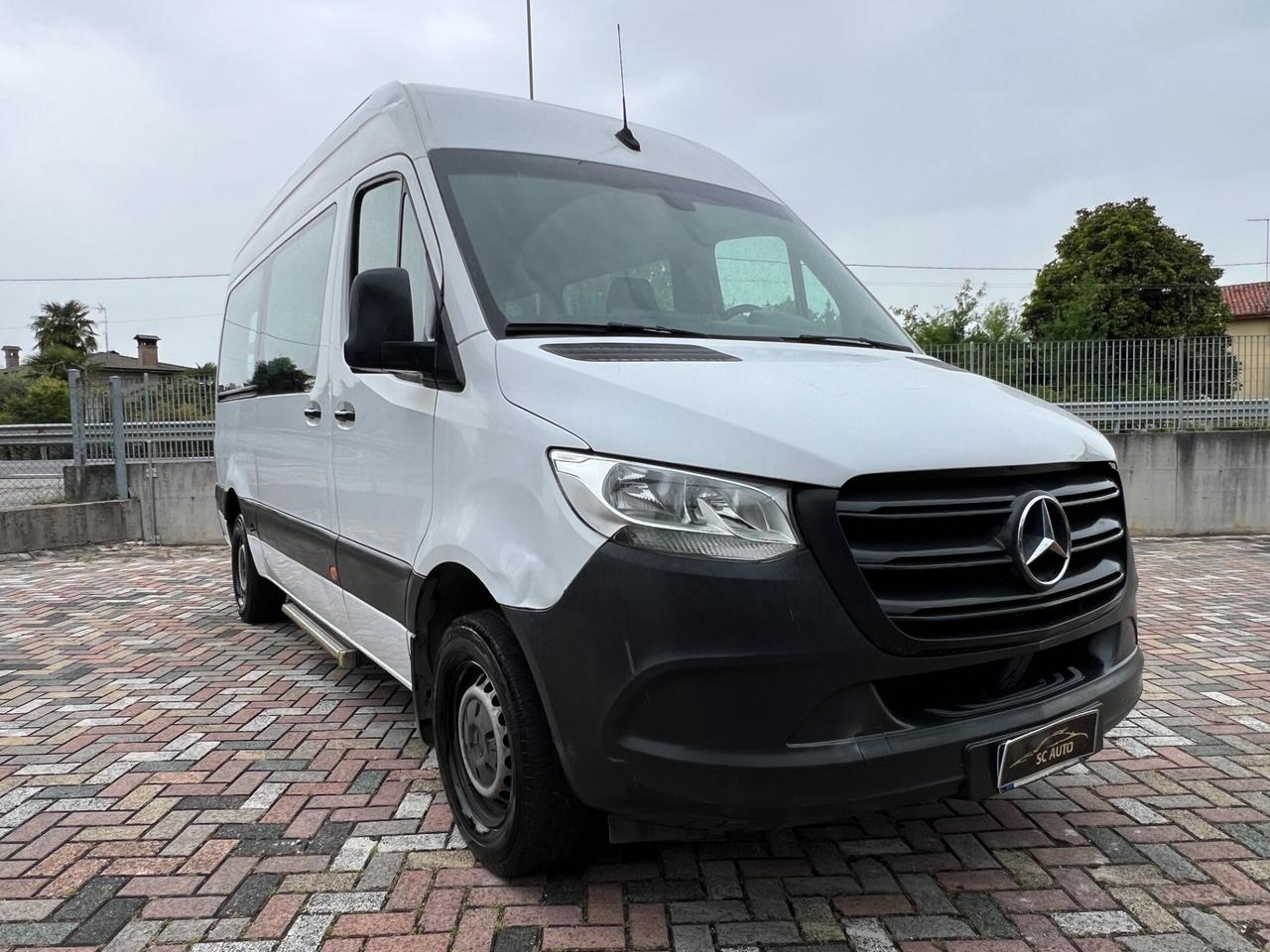 Mercedes-benz Sprinter K37/35 319 CDI 9 Posti Tetto Alto 7 P. Medio