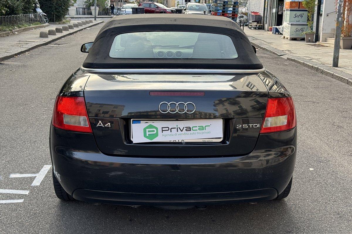 AUDI A4 Cabriolet 2.5 V6 TDI cat