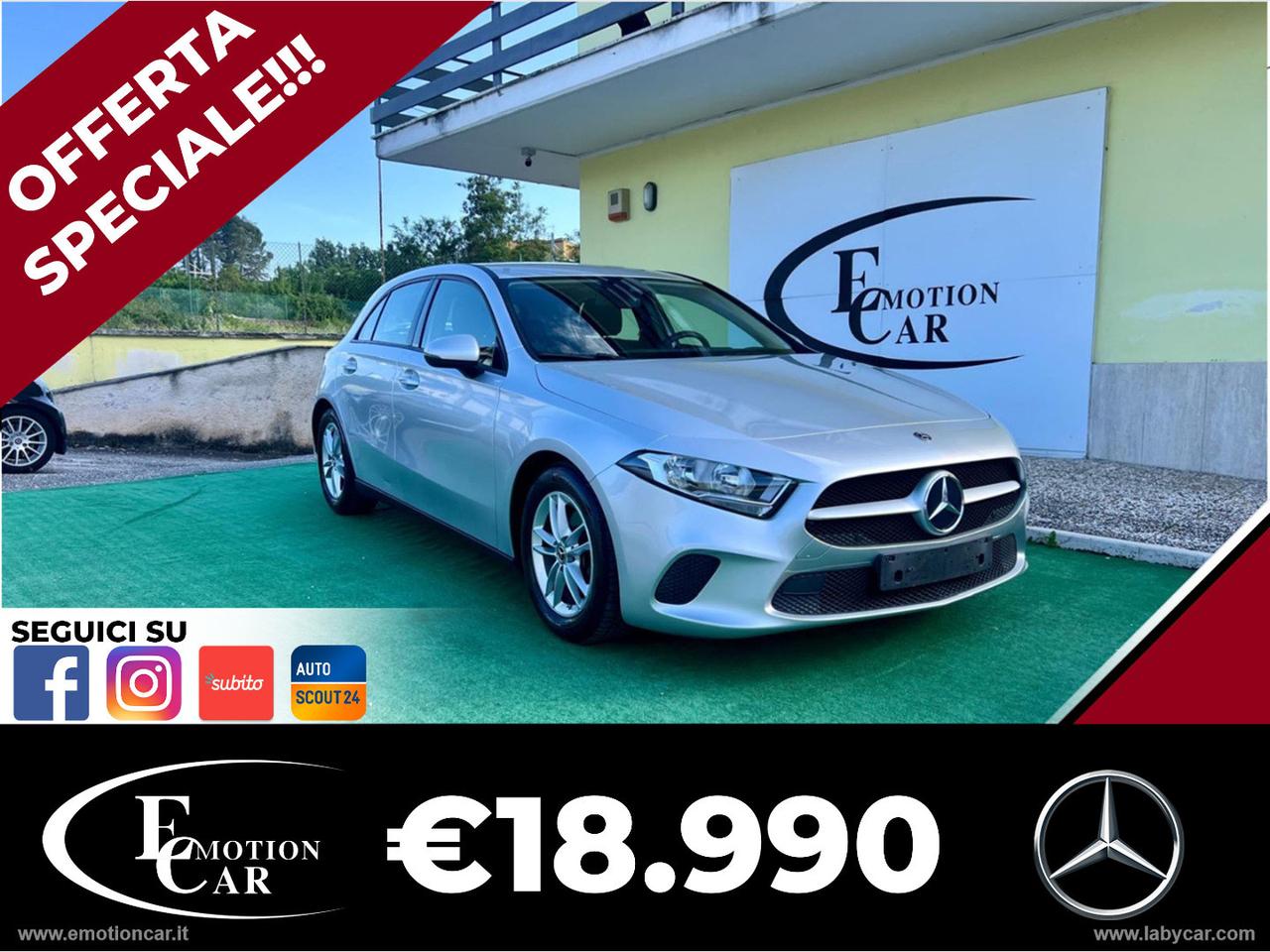 MERCEDES-BENZ A 180 d Automatic Executive - 2018