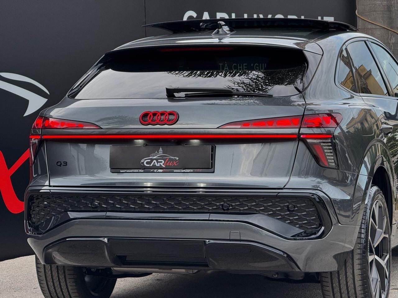 Audi Q3 Sportback TDI S line Plus S-tronic TETTO