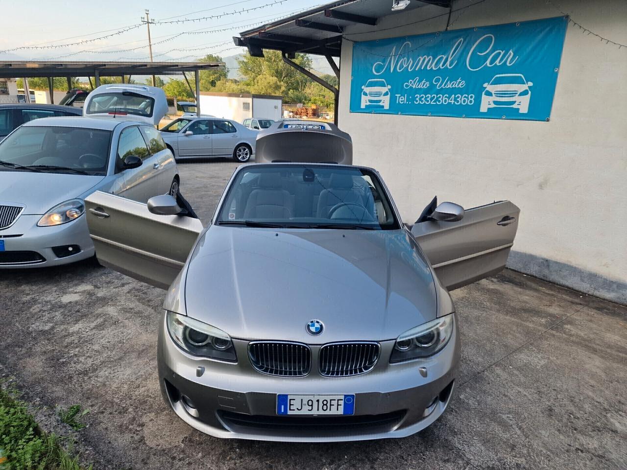 Bmw 118d 2.0 143CV Cabrio Futura "Tagliandi Bmw"