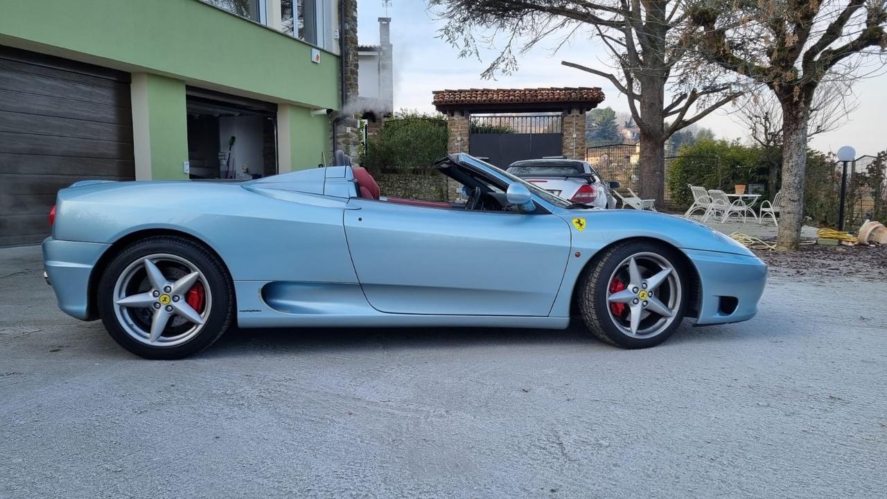 Ferrari 360 Spider F1 asi prima vernice book sempre italiana