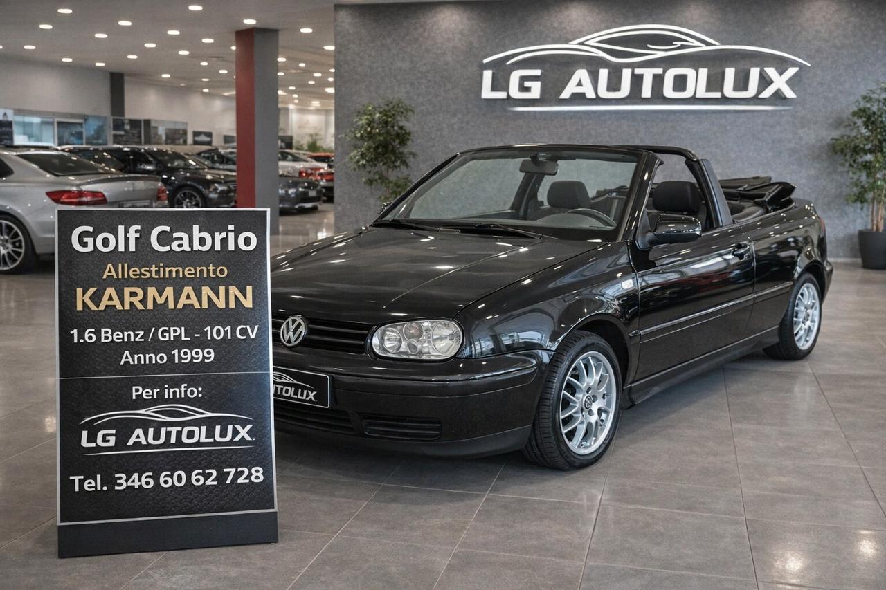 Volkswagen Golf Cabriolet 1.6 Karmann
