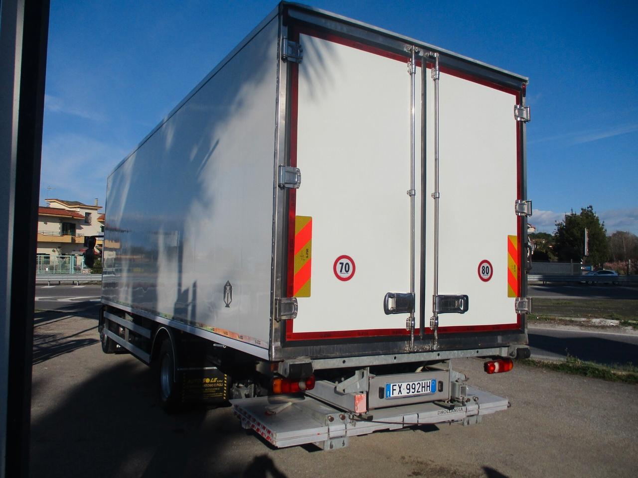 IvecoEUROCARGO 160/28 E6 FRIGO+PEDANA FRC 19 PEDANE