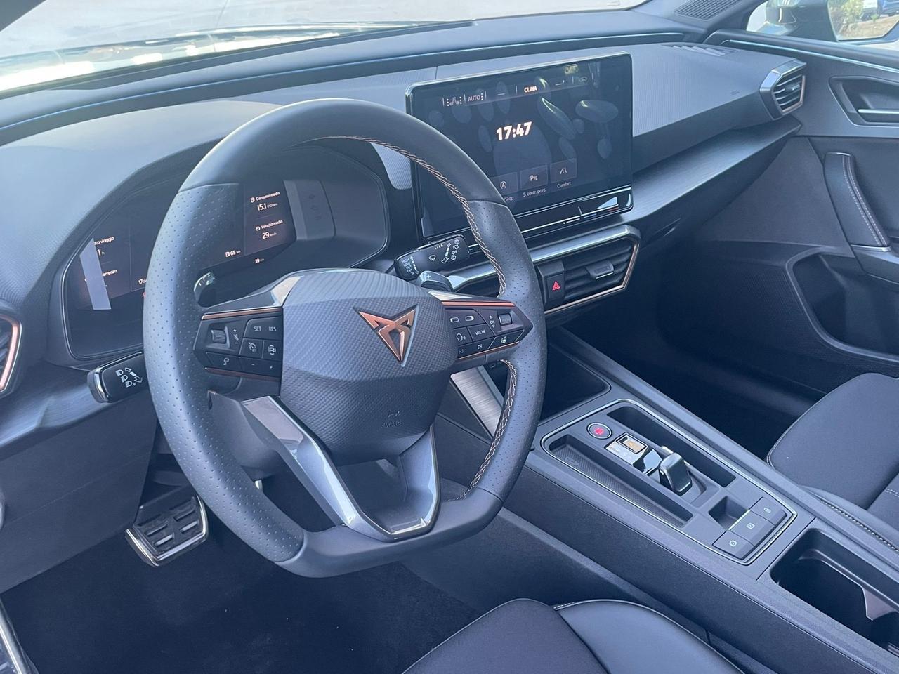 CUPRA Leon tsi 245cv dsg possibilità noleggio no scoring