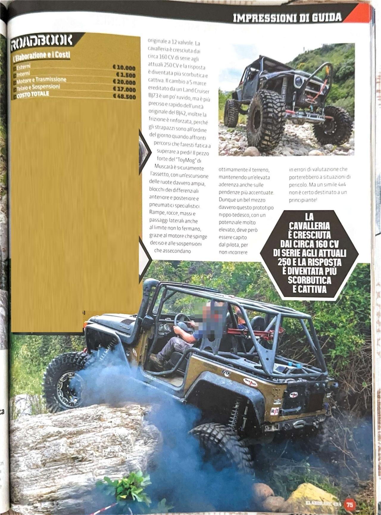 Toyota Land Cruiser BJ 42 Prototipo