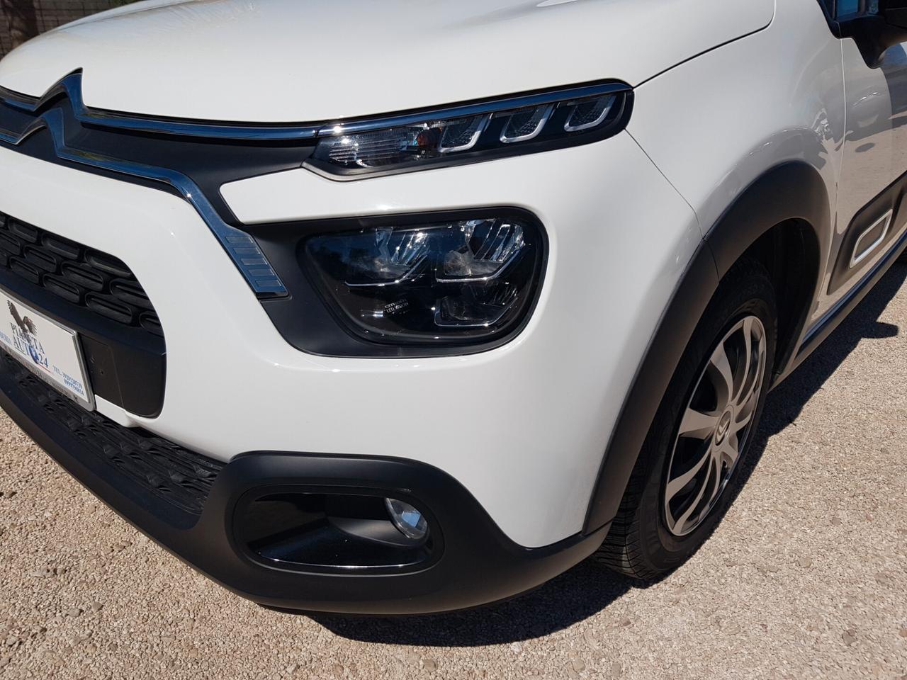 Citroen C3 1.2 Feel 83 cv Navy Led Sensori Cruise Connettivita'