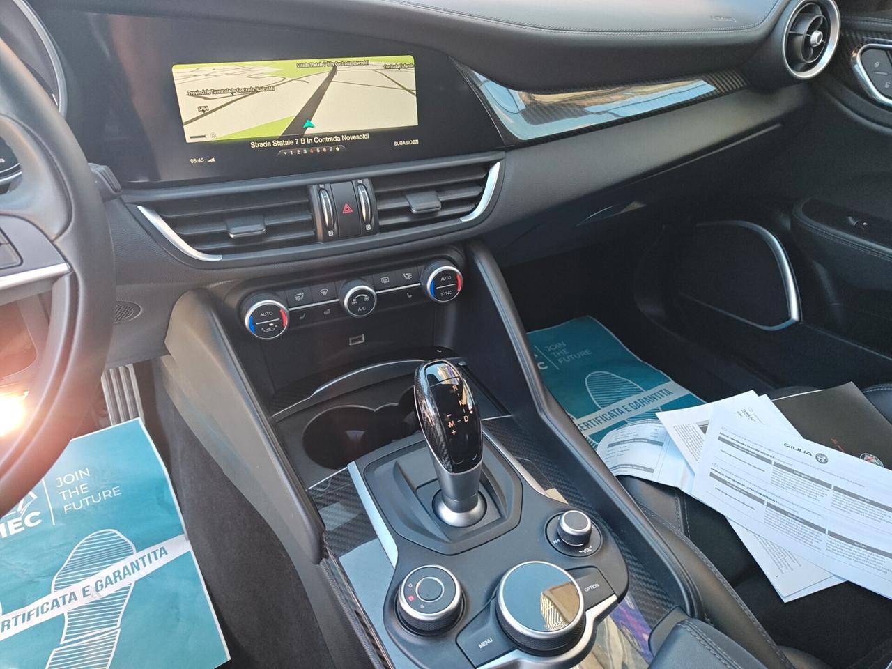 ALFA ROMEO GIULIA 2.2 210 CV AT8 Q4 VELOCE TI