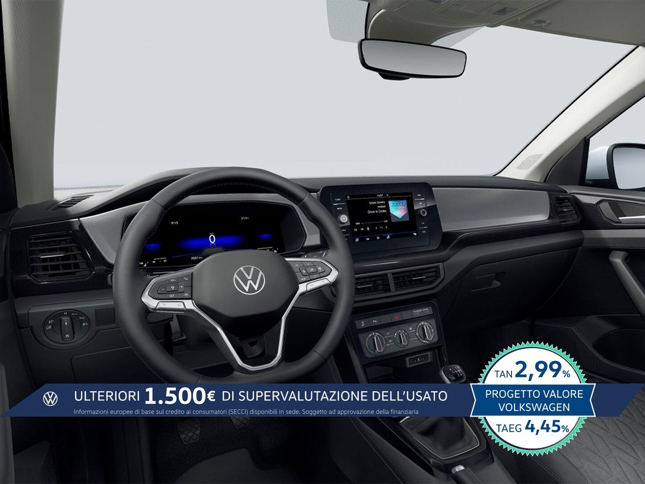 Volkswagen T-Cross 1.0 tsi edition plus 95cv