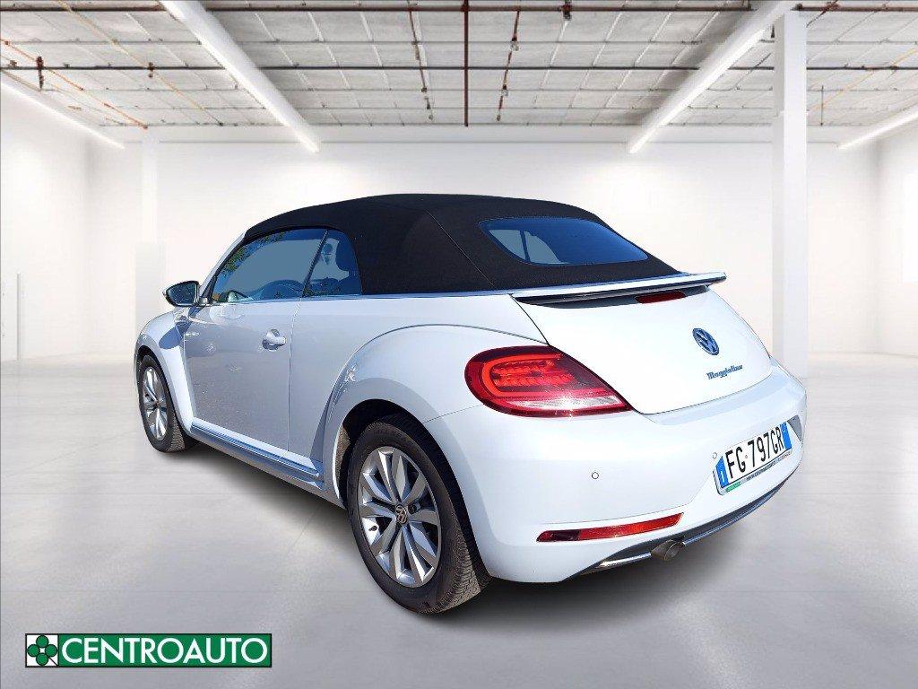VOLKSWAGEN Maggiolino Cabrio 2.0 tdi Design 110cv del 2017