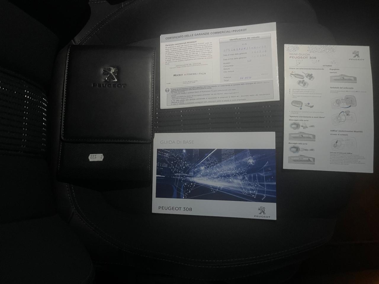 PEUGEOT 308 1.6 HDI 120CV BERLINA FULL LED MY18