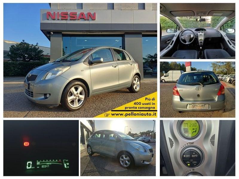 Toyota Yaris Yaris 5 Porte 1.3 87 cv KM CERTIFICATI