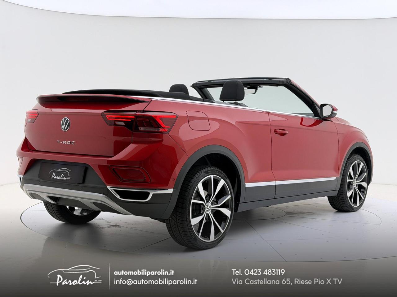 Volkswagen T-Roc Cabriolet 1.5 tsi Style dsg LED-Telecamera-CarPlay-19''