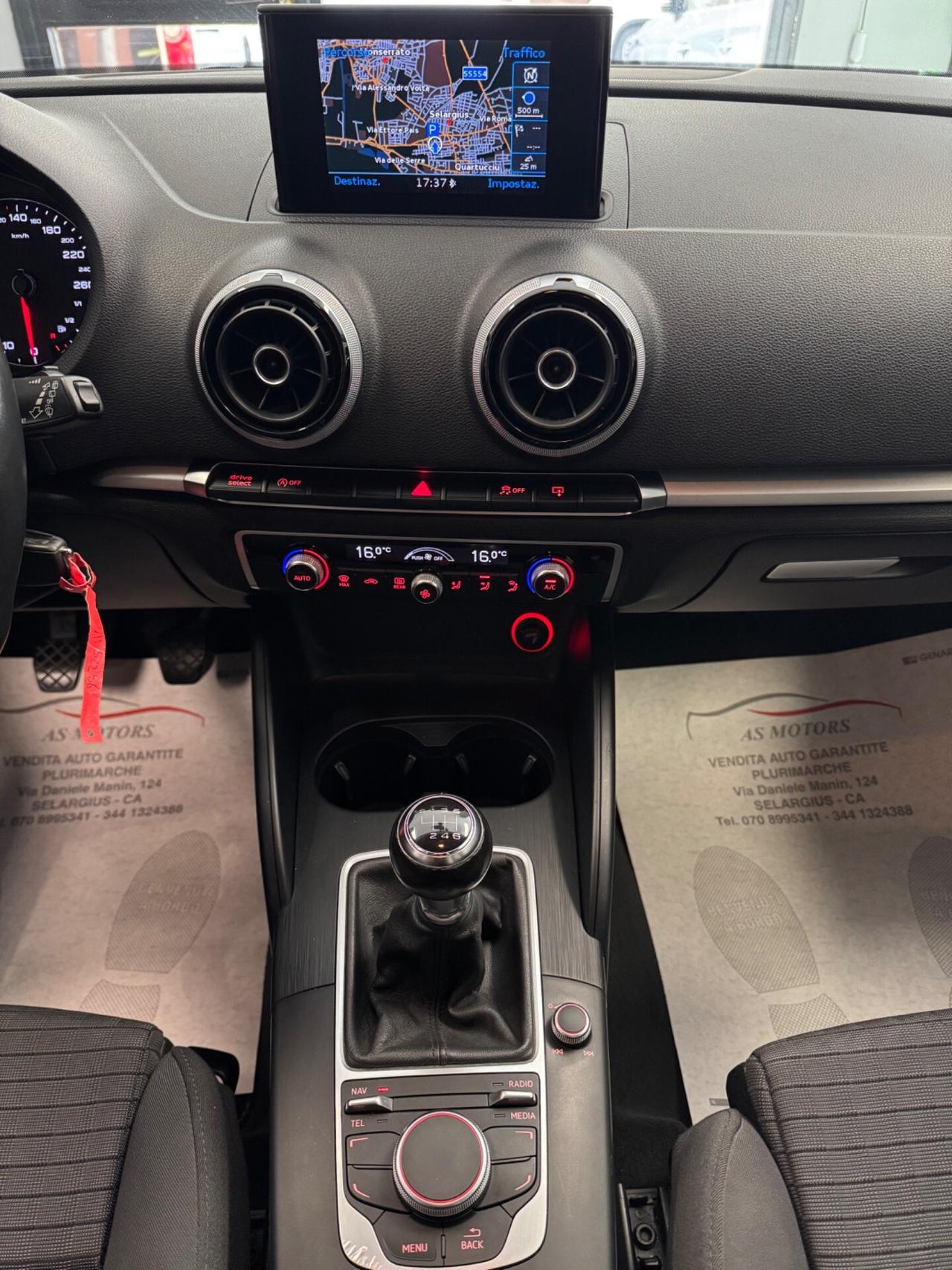Audi A3 1.6 TDI 110 Cv CERTIFICATA